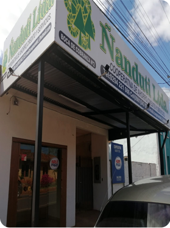 Oficina de la Cooperativa Ñanduti Ltda.