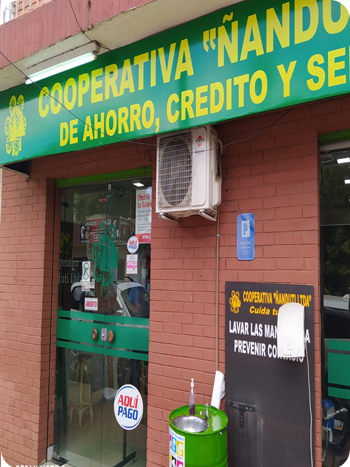 Instalaciones de la Cooperativa Ñanduti Ltda.